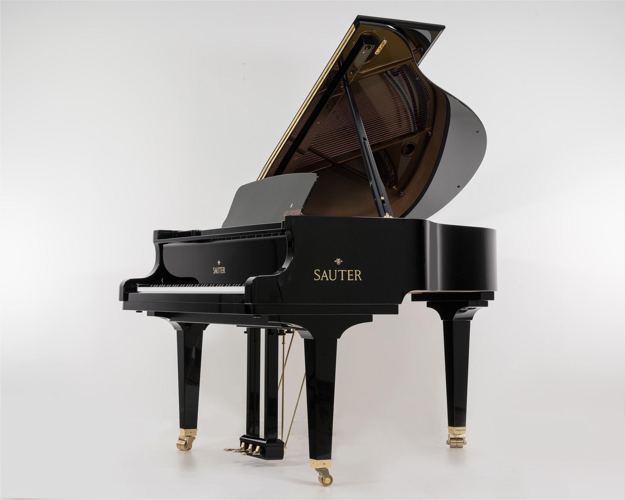 Sauter Alpha 160 Grand Piano - Polished Black
