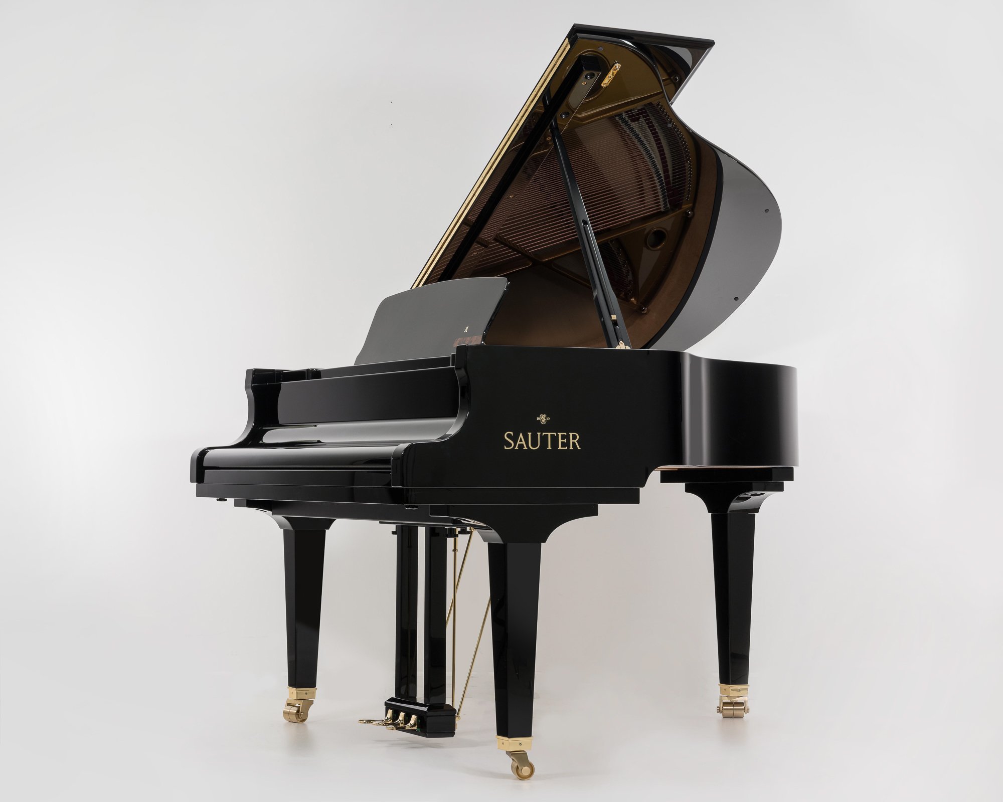 Sauter Alpha 160 Grand Piano in Polished Black